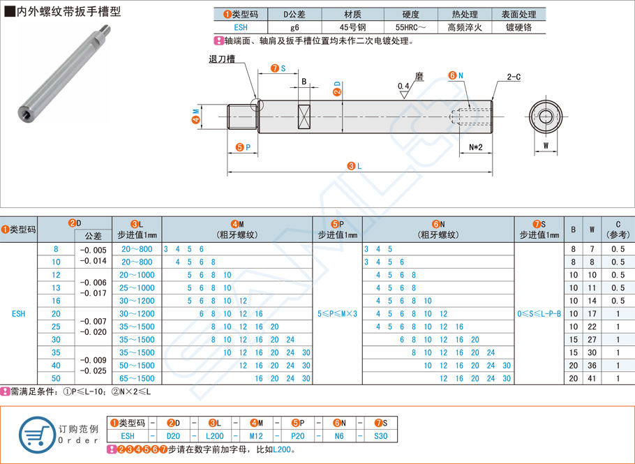 一端臺階型導(dǎo)向軸應(yīng)用常見問題