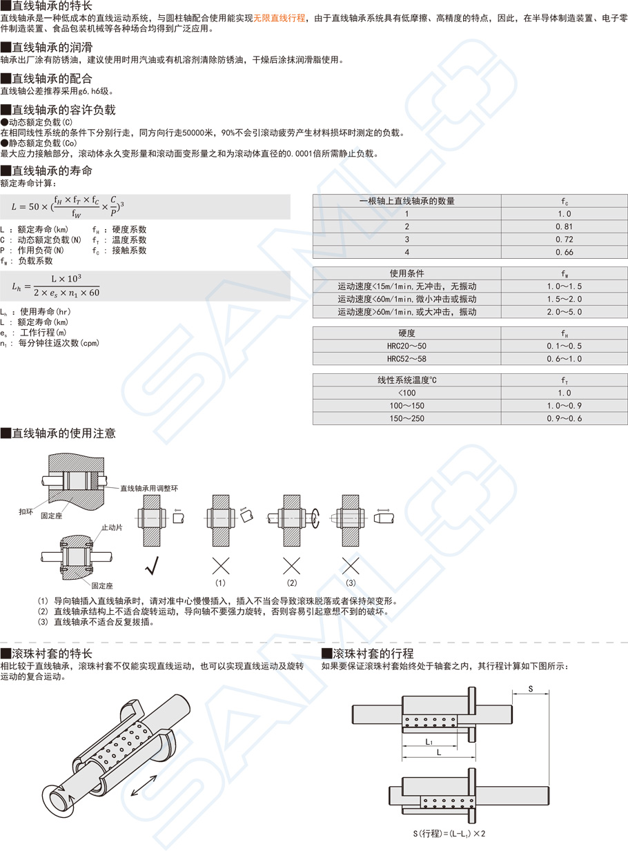 直線(xiàn)軸承-加長(zhǎng)型KCML功能特點(diǎn)概述