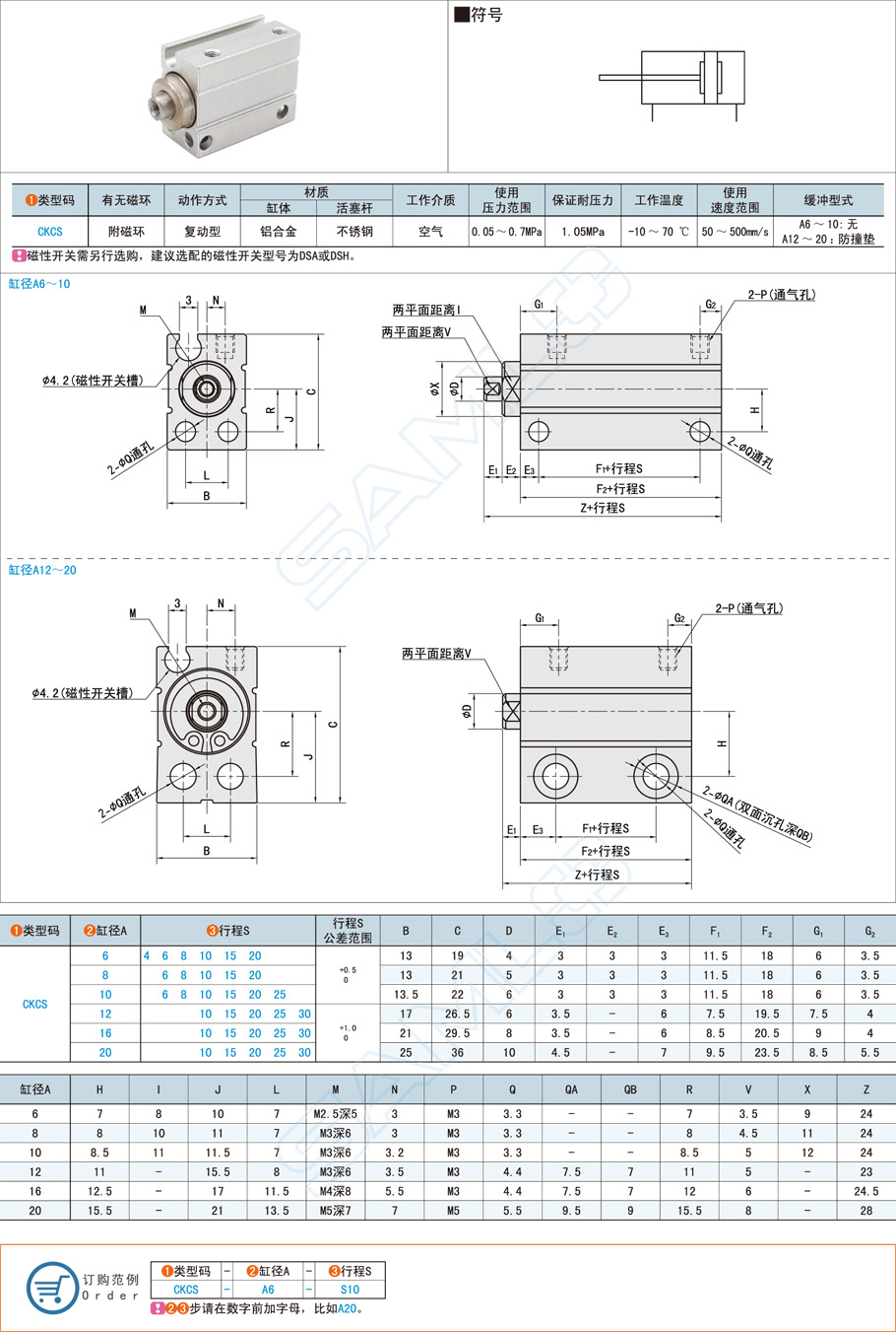 小型自由安裝氣缸在測試治具中的應(yīng)用方案